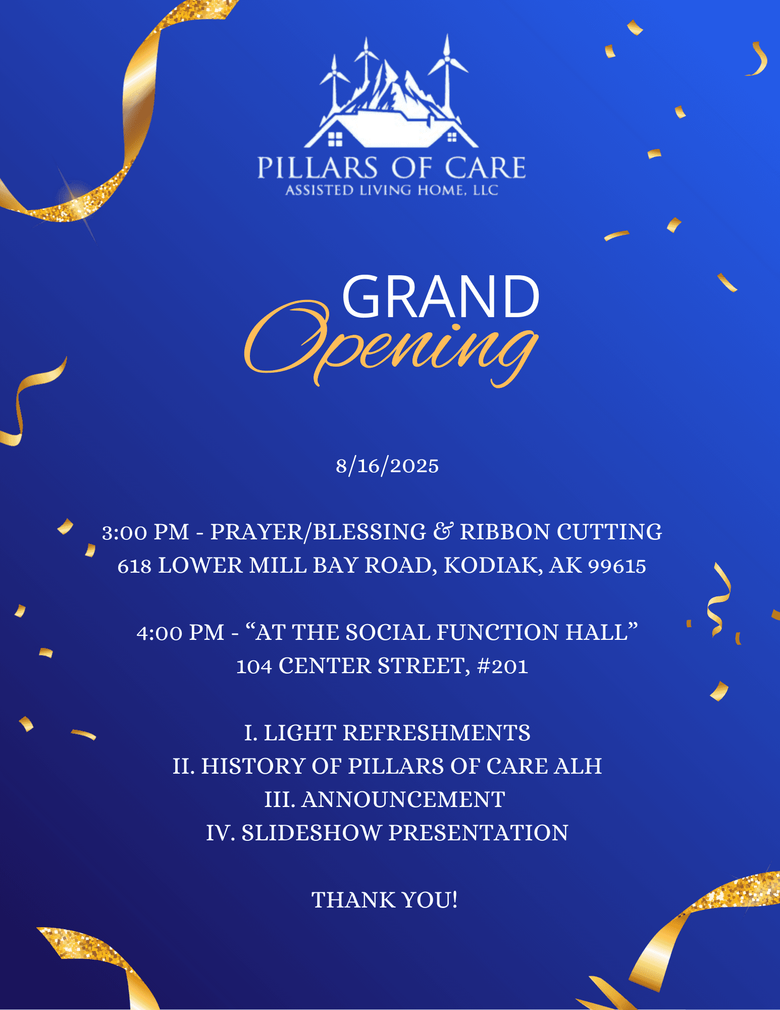 Pillars of Care Assisted Living Home