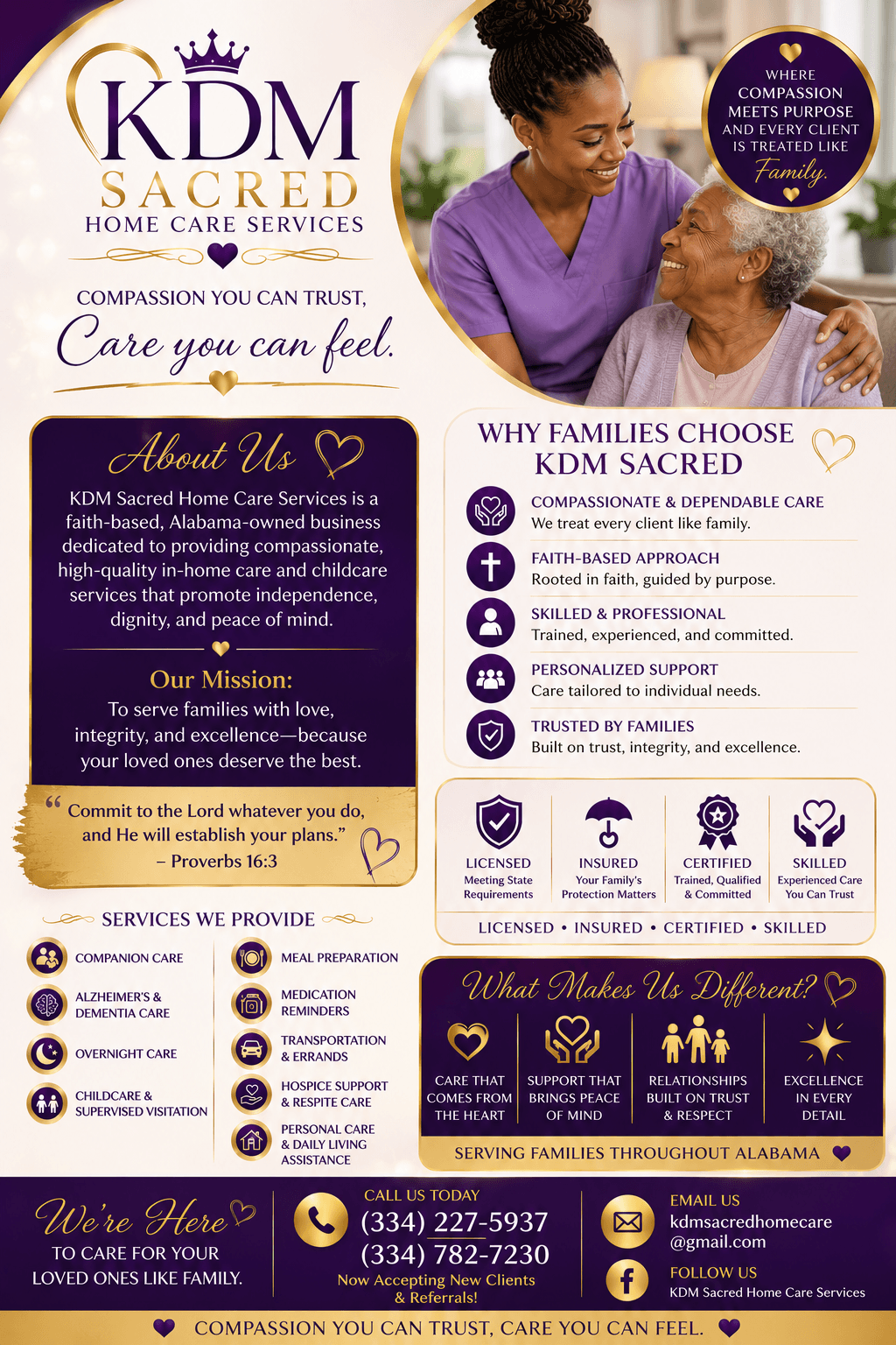 KDM Sacred Home Care Services,LLC