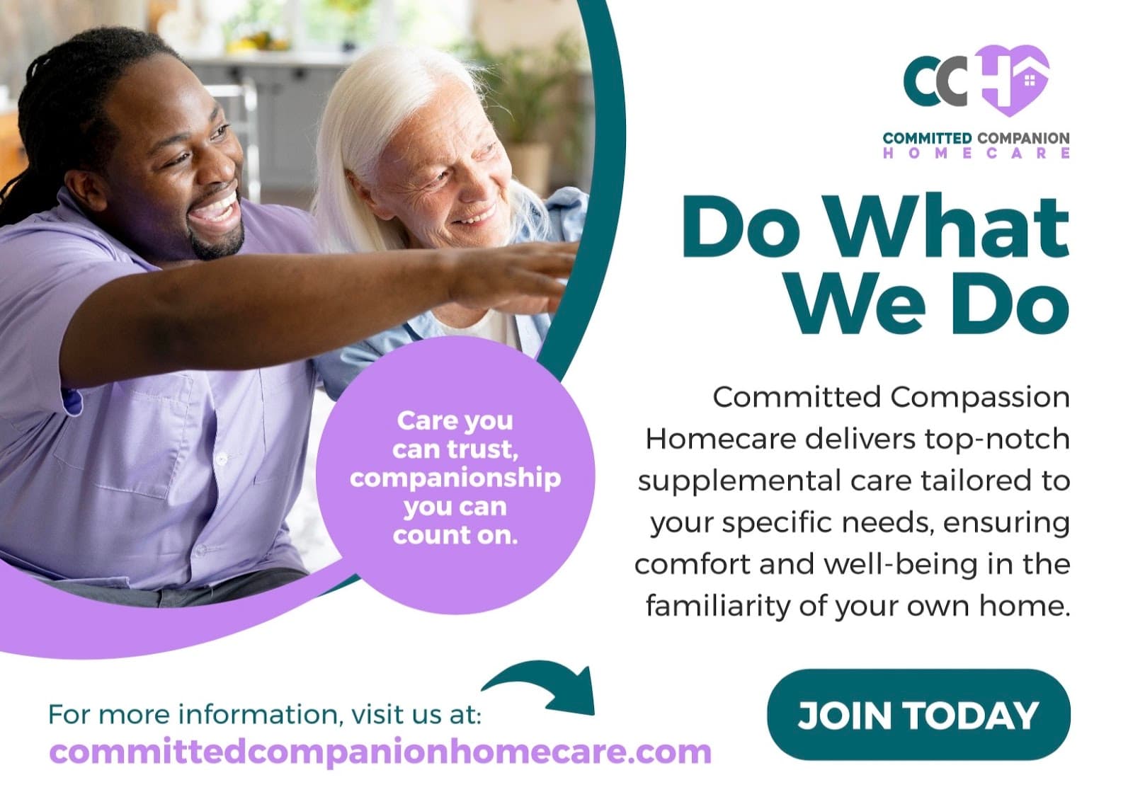 Committed companion Home care — photo 1