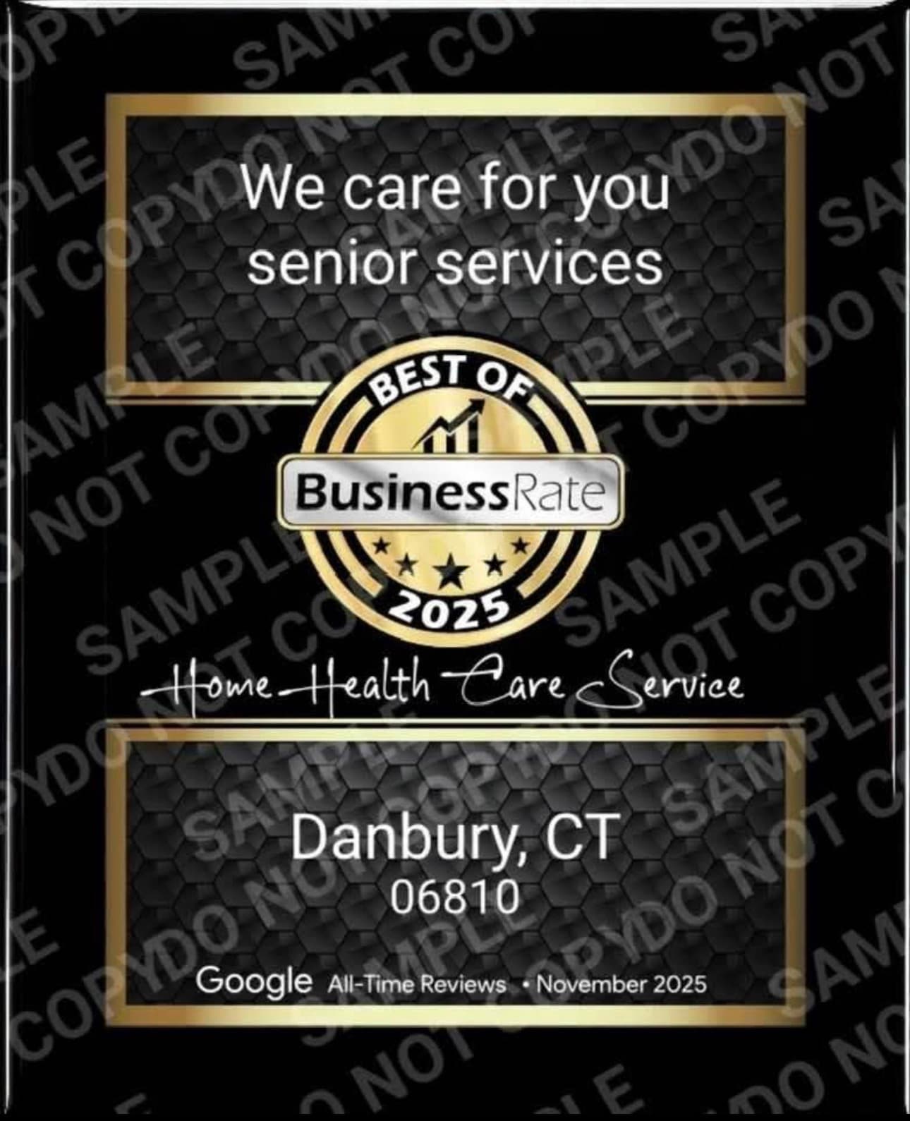 We care for you senior services