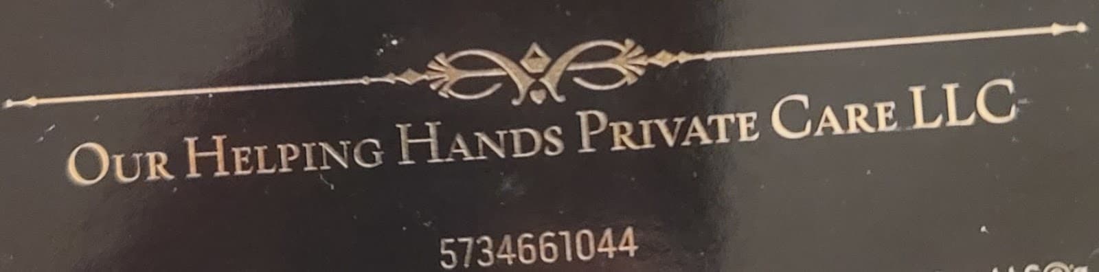 Our Helping Hands Private Care LLC