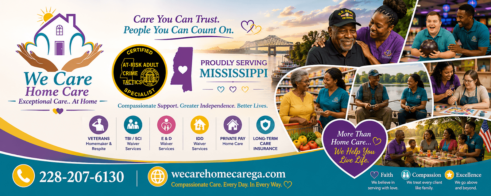 We Care Home Care, LLC~ Mississippi