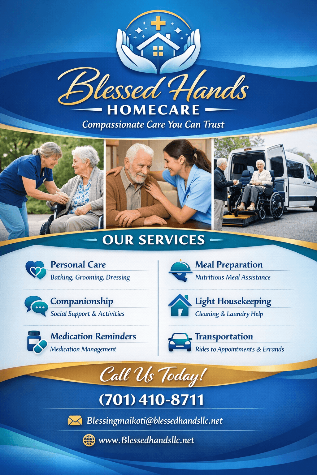 Blessed Hands homecare llc