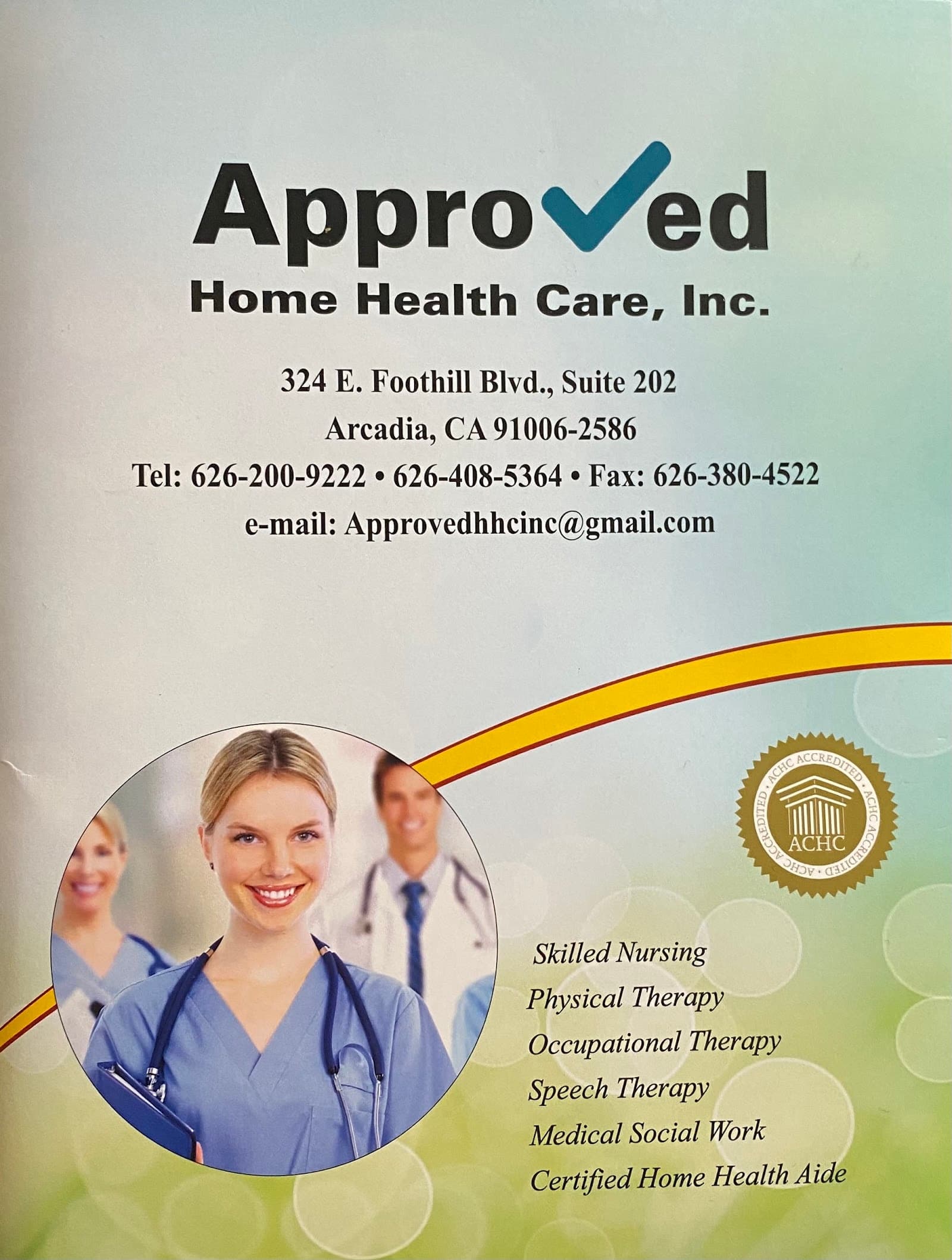 Approved Home Health