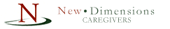 New Dimensions Caregivers logo