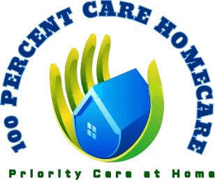 100 Percent Care Homecare logo