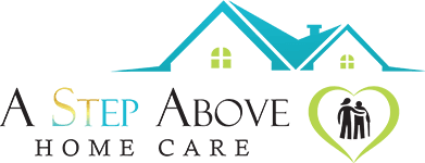 A Step Above Home Care & Staffing Solutions logo