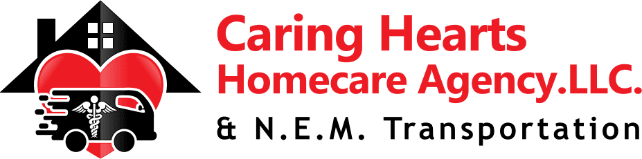 Caring Hearts Homecare Agency.LLC. & NEM Transportation logo
