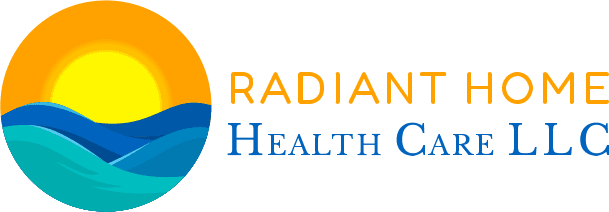 radiant home health care logo