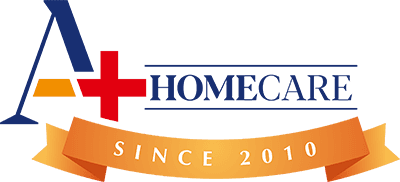 A Plus Home Care logo