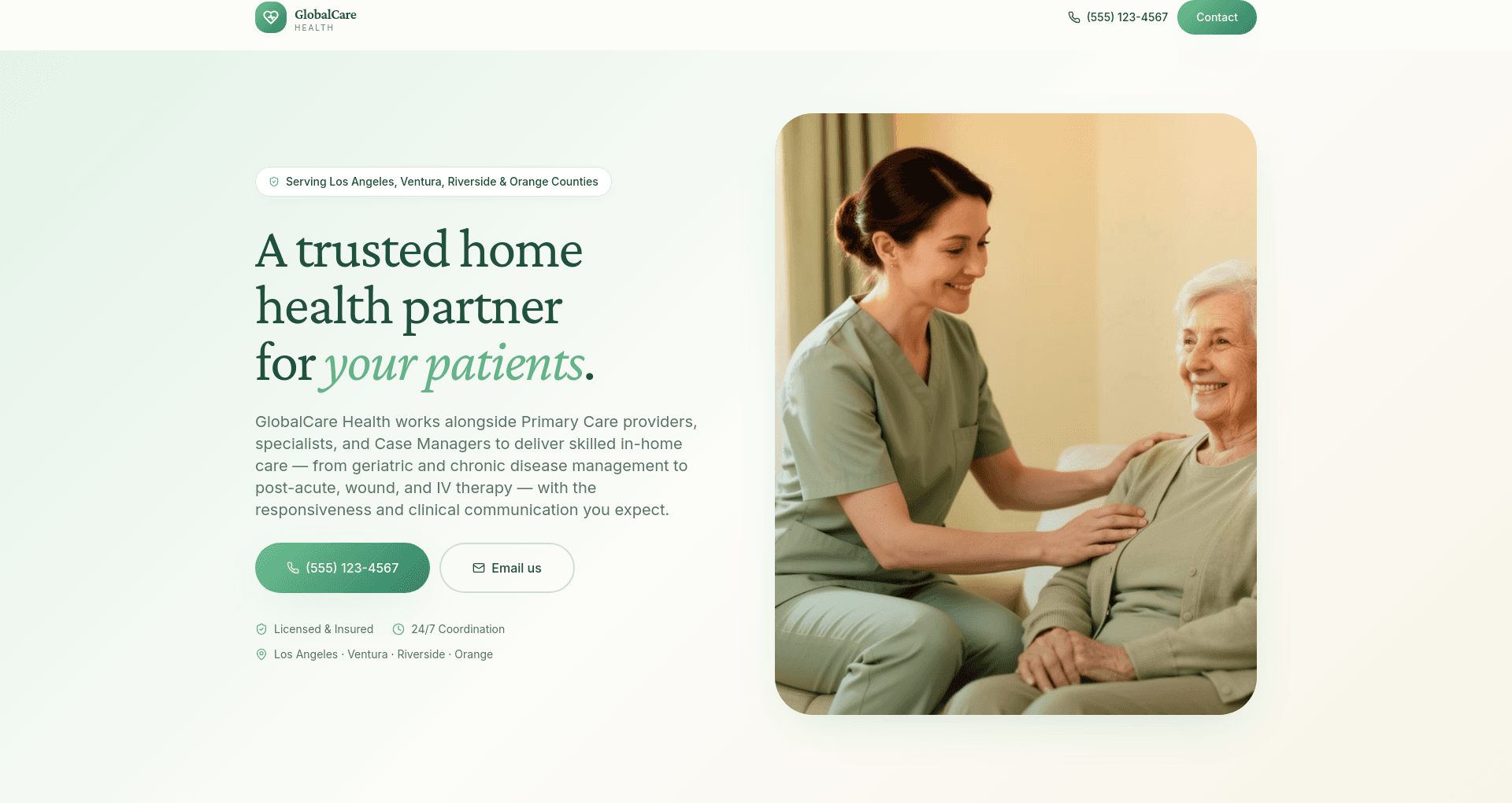 GlobalCare Health logo