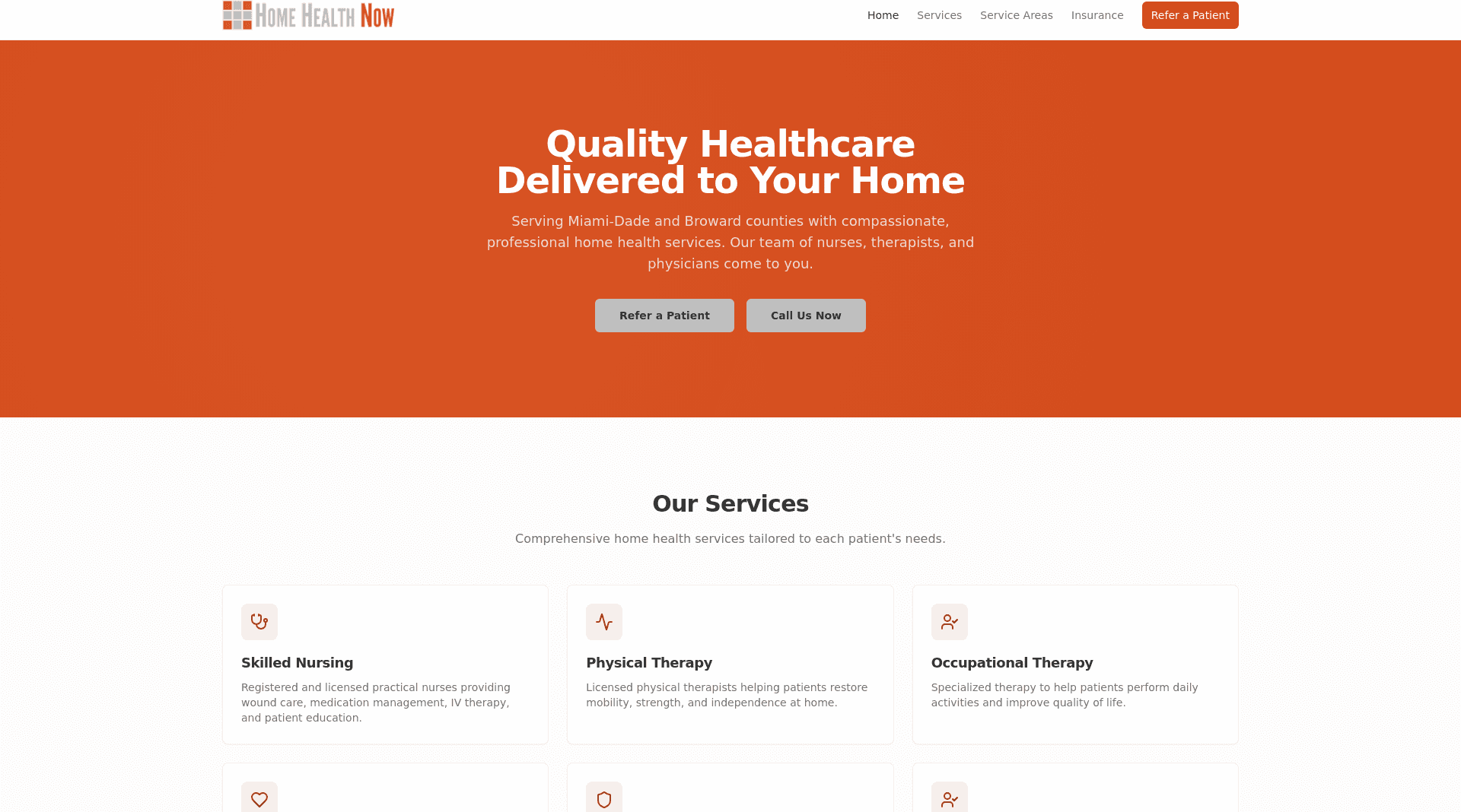 Home Health Now LLC logo