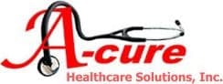 A-CURE HEALTHCARE SOLUTIONS logo