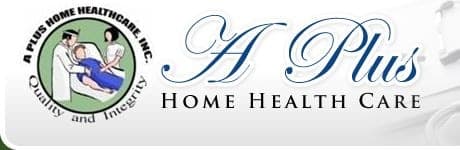 A Plus Home Health Care logo