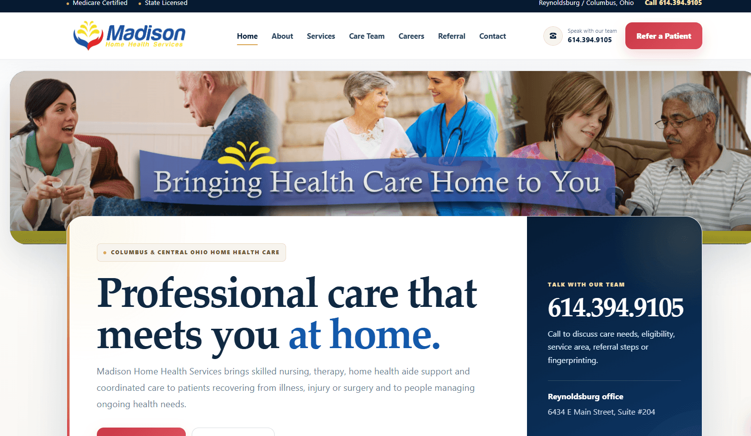 Madison Home Health Services logo