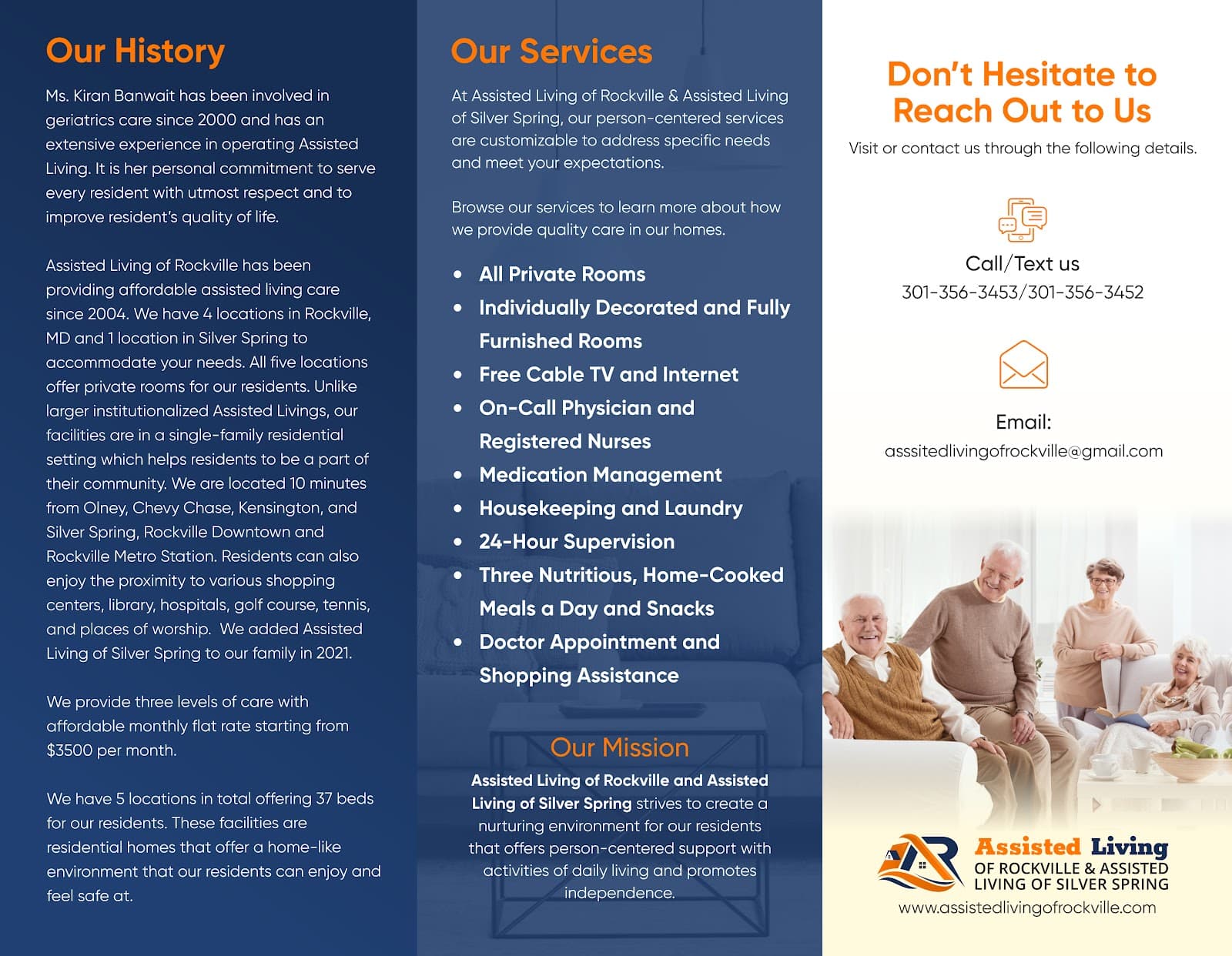 Assisted Living of Rockville LLC