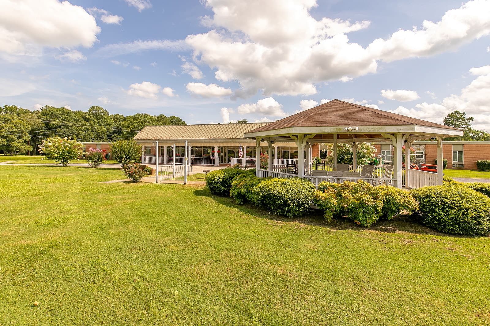 Front Porch of Bowdon Senior Living