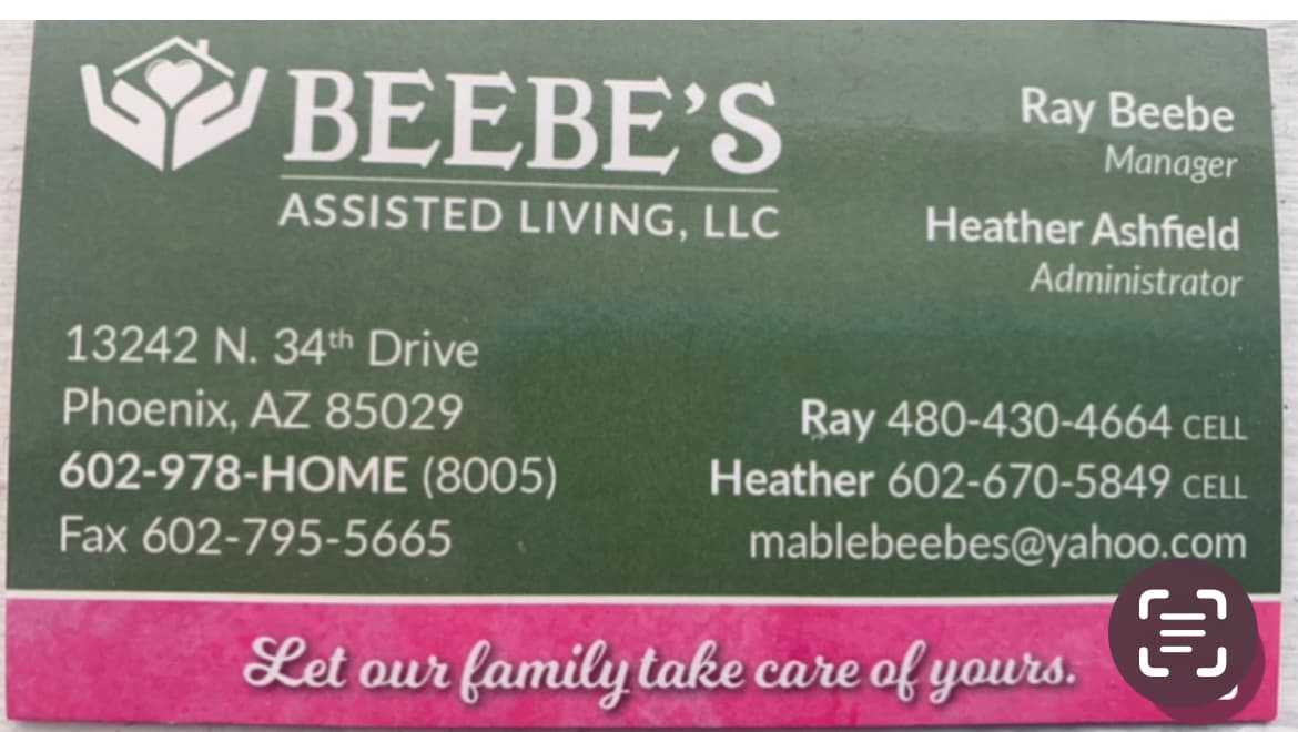Beebes Assisted Living