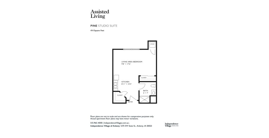 Independence Village of Ankeny floor plan 9