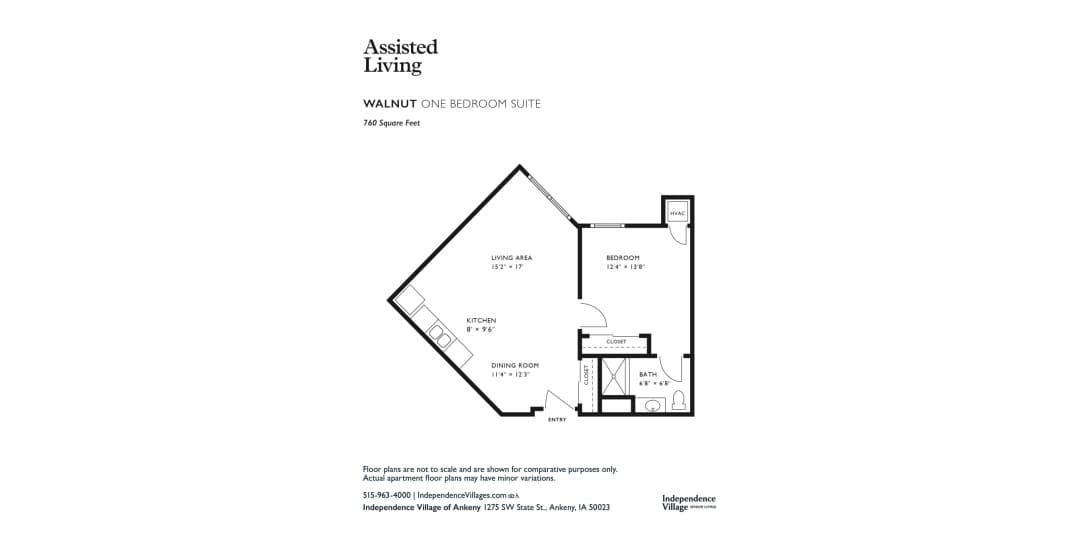 Independence Village of Ankeny floor plan 2