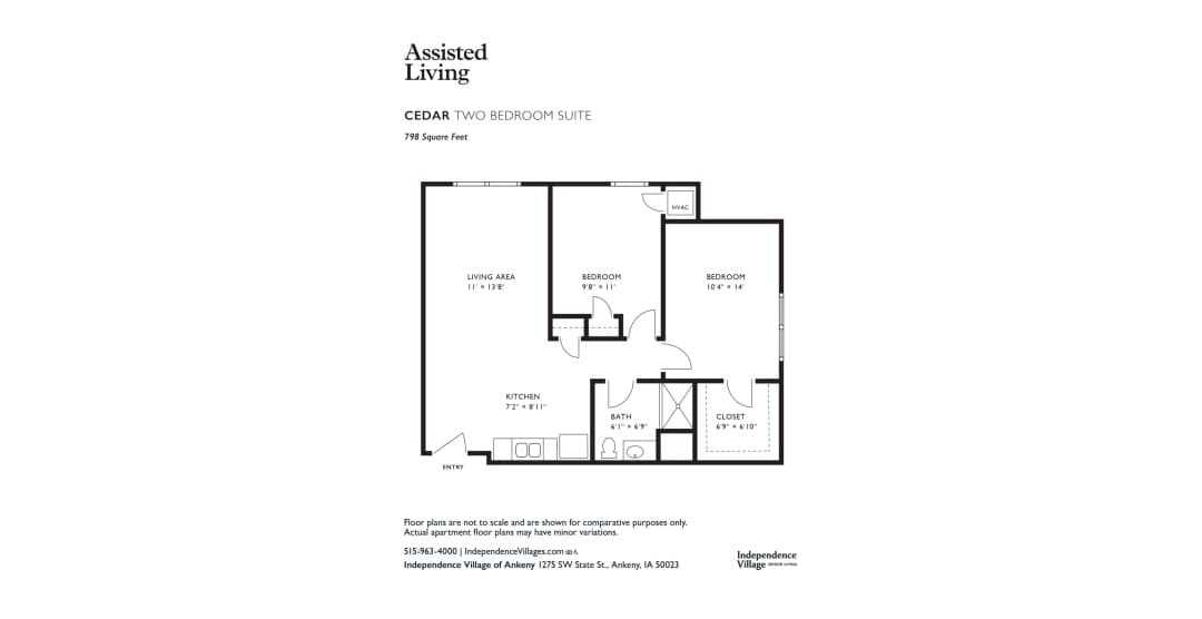 Independence Village of Ankeny floor plan 4