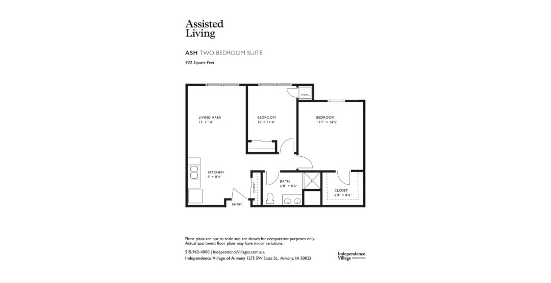 Independence Village of Ankeny floor plan 5