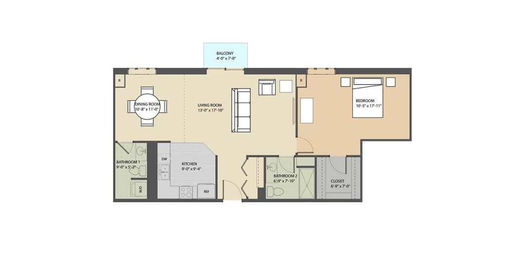 Eastmont floor plan 1
