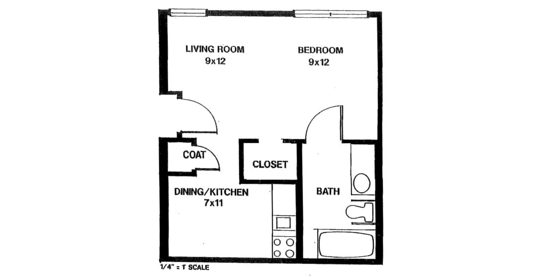 The Residence at Gramercy floor plan 2