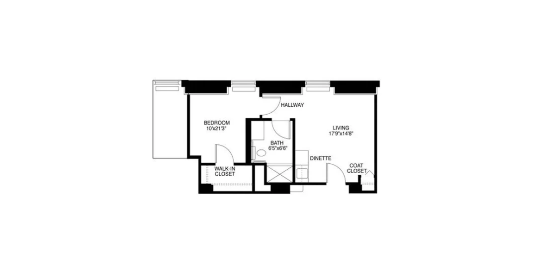 St. Joseph Tower Assisted Living floor plan 2
