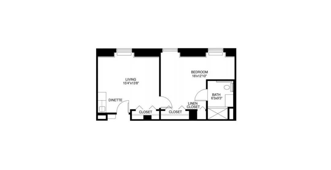 St. Joseph Tower Assisted Living floor plan 7