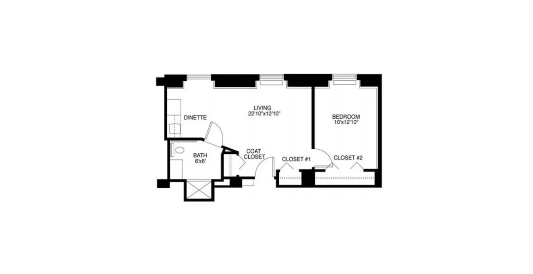 St. Joseph Tower Assisted Living floor plan 8