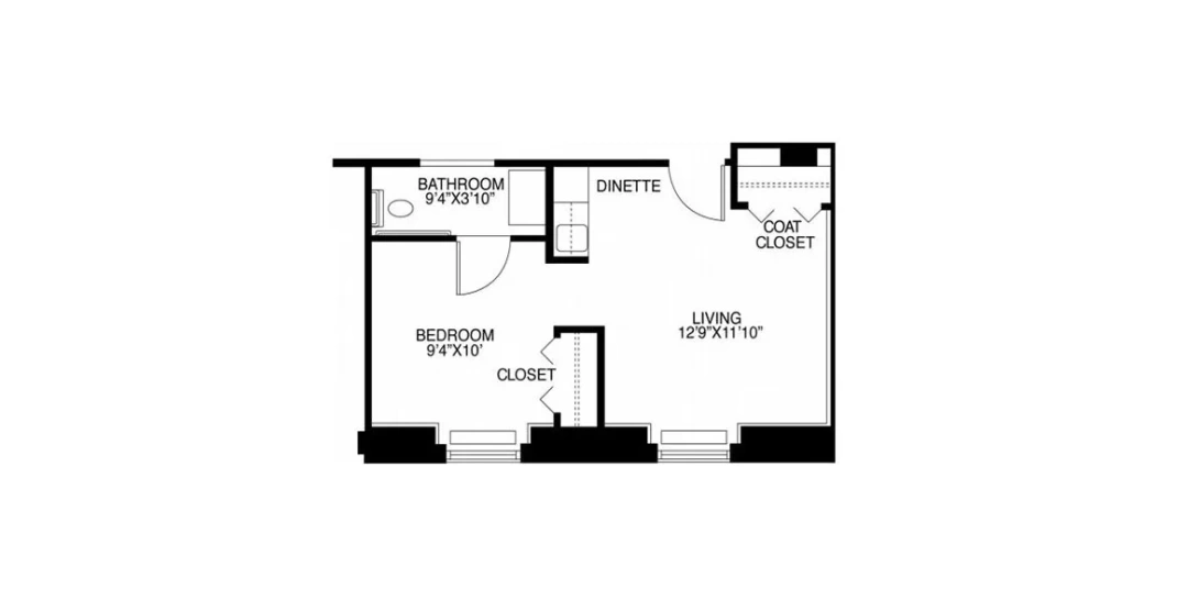 St. Joseph Tower Assisted Living floor plan 10