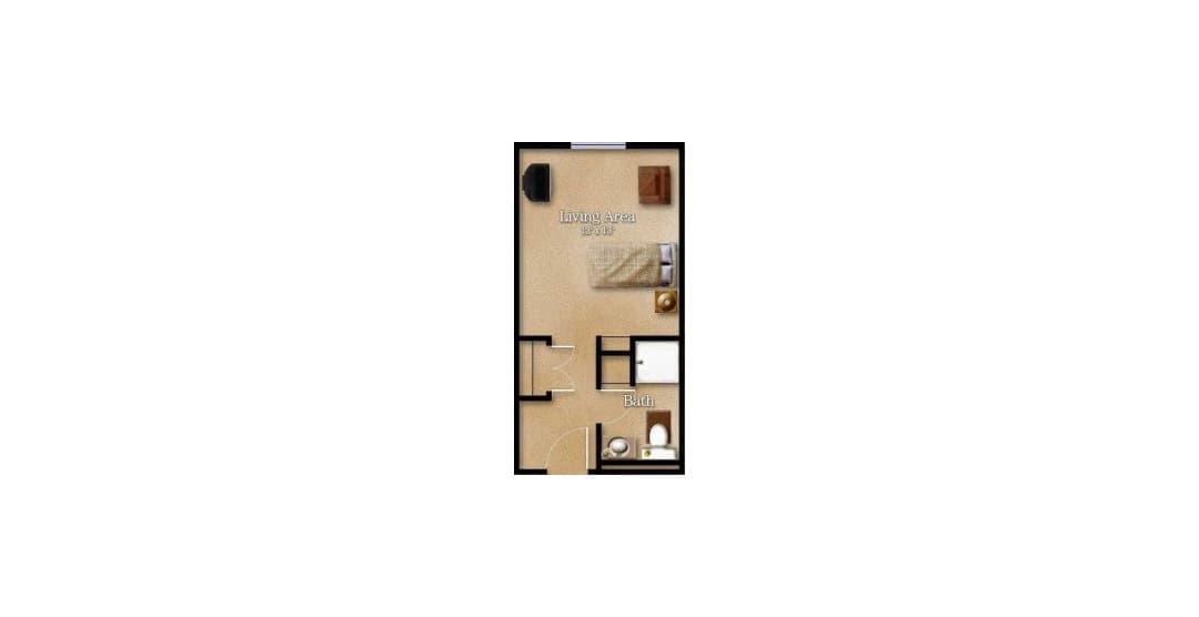 The Granville Assisted Living Center floor plan 3