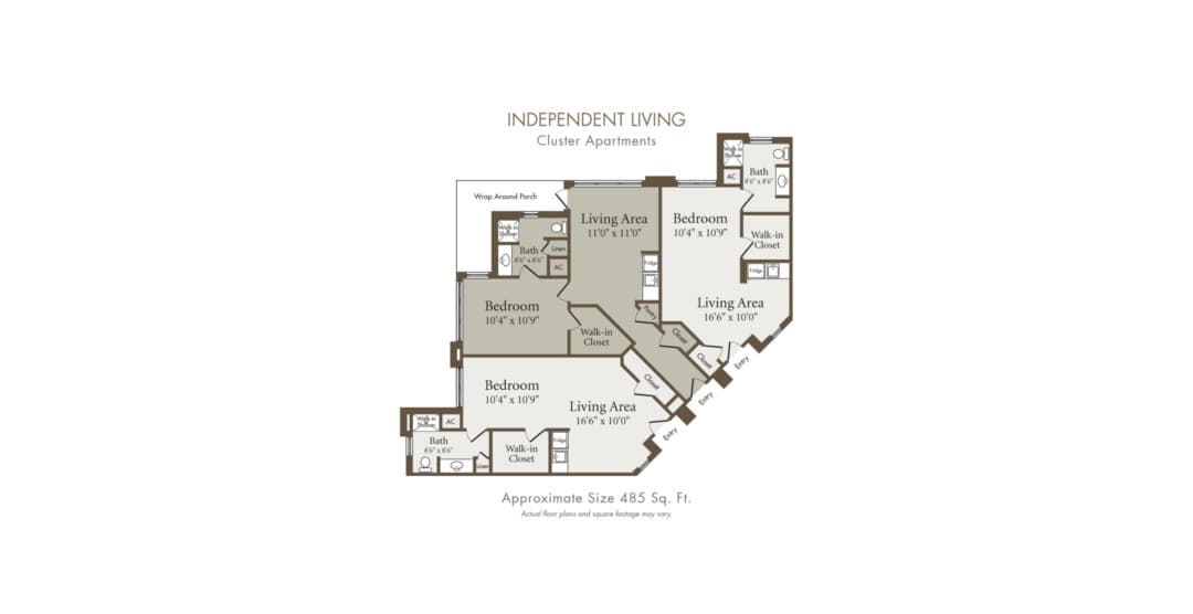 Holly Hall Retirement Community floor plan 2