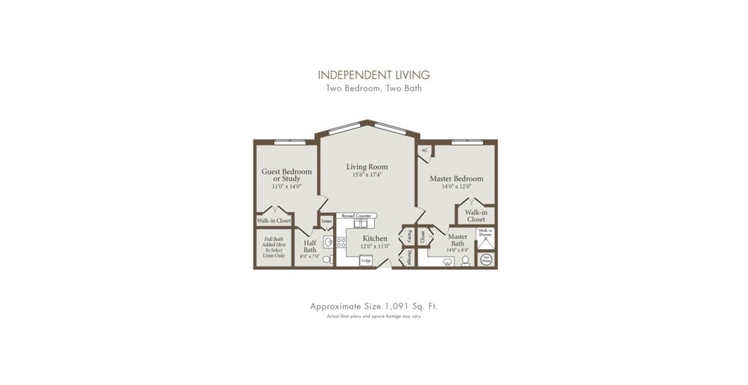 Holly Hall Retirement Community floor plan 3
