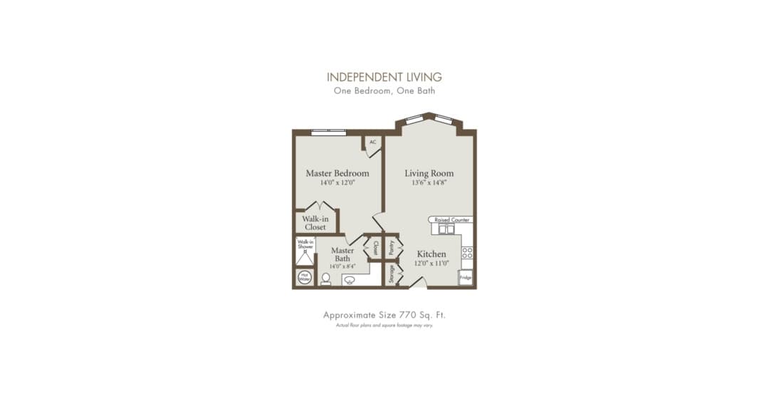 Holly Hall Retirement Community floor plan 4