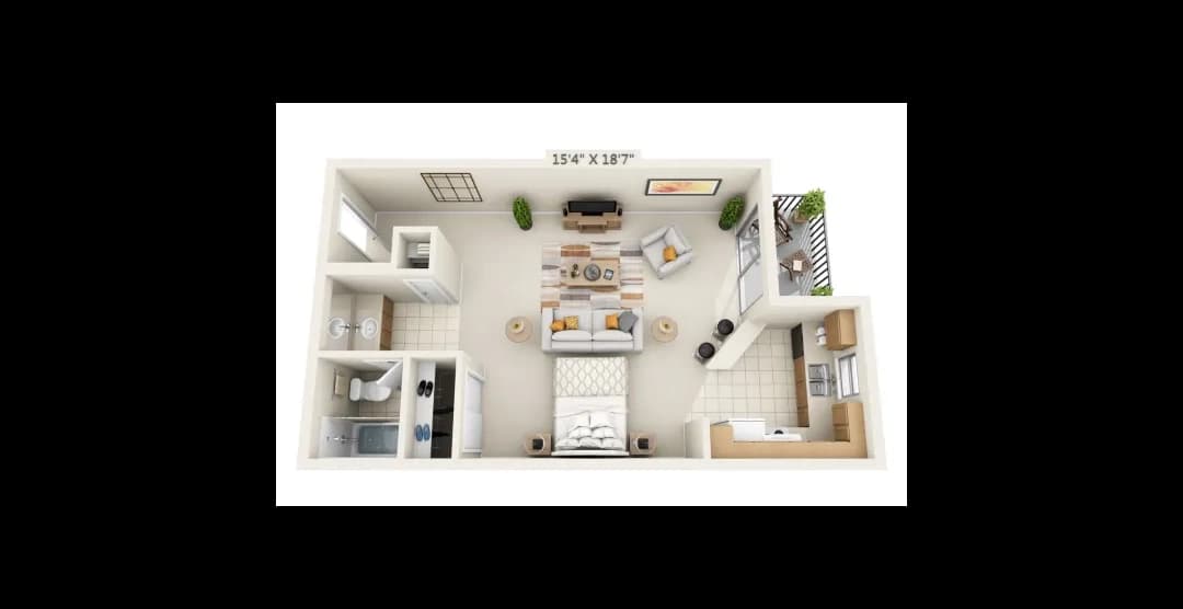 Cambridge Court Senior Living floor plan 3